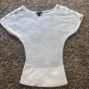 White House Black Market woven top